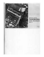 Tandberg 11 - Owners Manual 